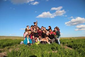 Children's home farm planting camp picture Photo